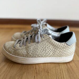 P448 John Perforated Leather Sneakers